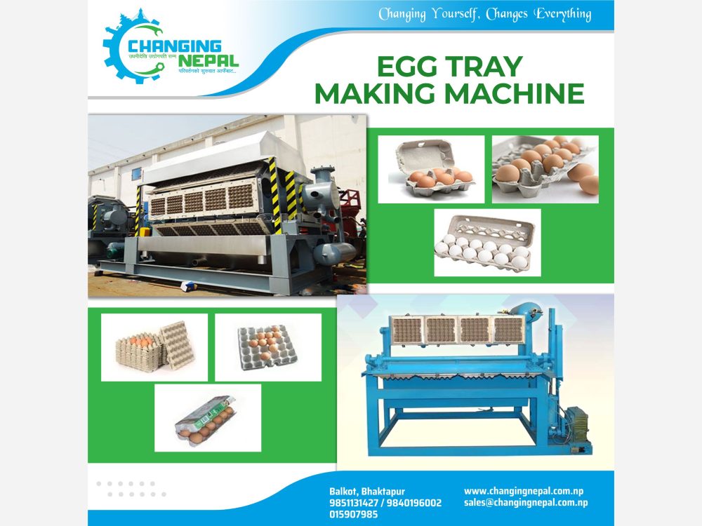 Egg Tray making machine